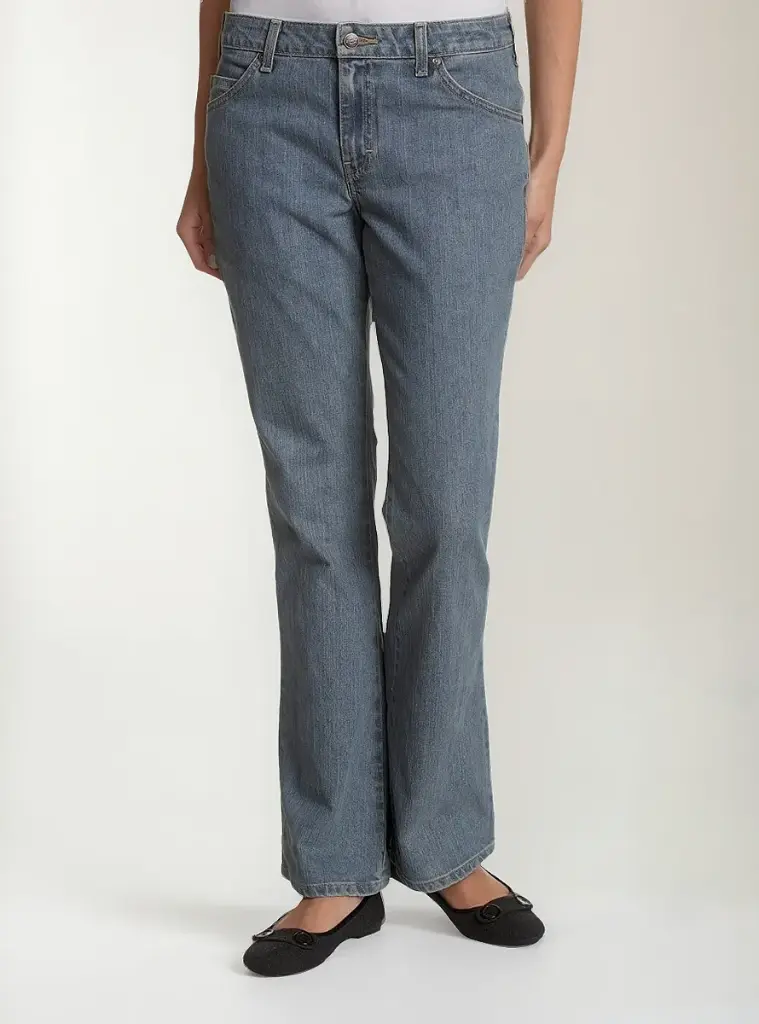 Jeans De Dama Stretch Corte De Bota - Dickies Fd113