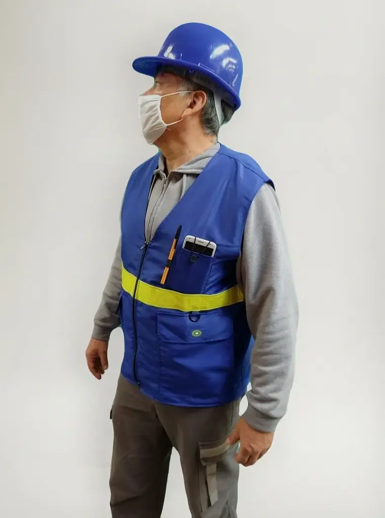 Chaleco Industrial De Seguridad con Cinta Reflejante