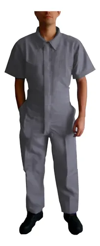 Overol Industrial Manga Corta Gabardina (80/20) - Arcos