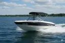 Tapicería cosida para lancha Bayliner 185BR 2008