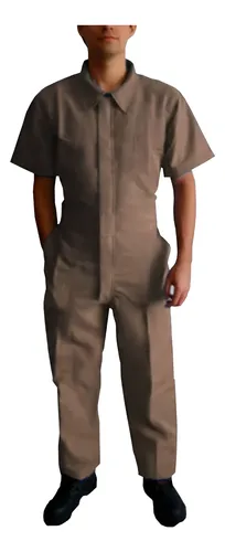 Overol Industrial Manga Corta Gabardina (80/20) - Arcos