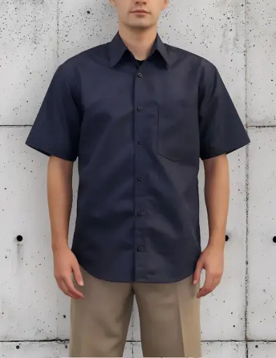 Camisa Industrial De Trabajo Arcos Manga Corta