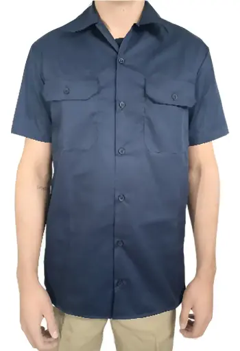 Camisa De Trabajo Arcos Manga Corta